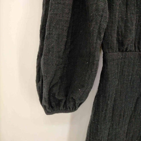 ザラ ZARA フロントボタンパフスリーブブラウス レディース import:XS