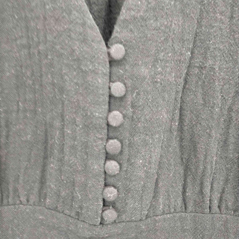 ザラ ZARA フロントボタンパフスリーブブラウス レディース import:XS