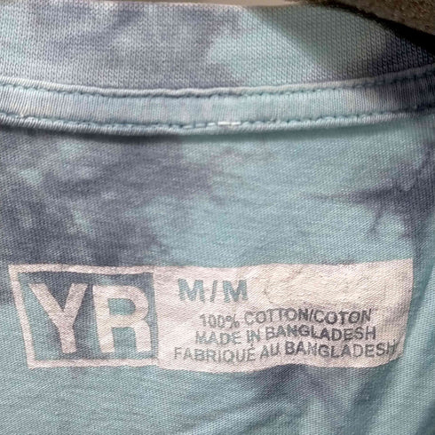 Y&R タイダイ プリント Tシャツ メンズ JPN:M