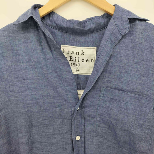 フランクアンドアイリーン Frank & Eileen ROSE 半袖 リネンシャツ レディース XXS