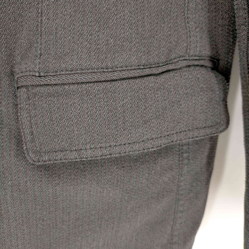 コムデギャルソンオムドゥ COMME des GARCONS HOMME DEUX AD2016 16AW ストライプテーラードジャケット メンズ JPN:M
