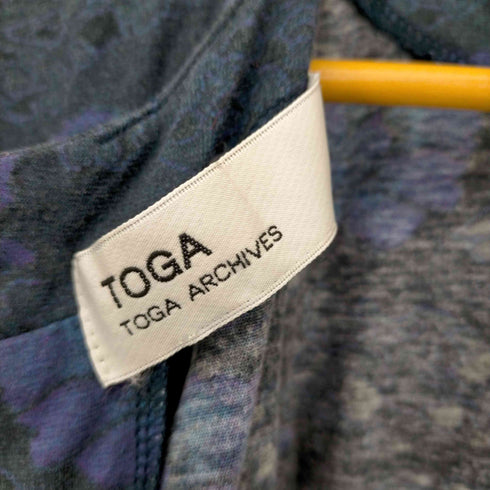 トーガアーカイブス TOGA ARCHIVES 花柄ノースリーブオールインワン レディース