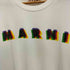 マルニ MARNI 23SS ホワイト3D MARNIプリント コットンTシャツ メンズ 46
