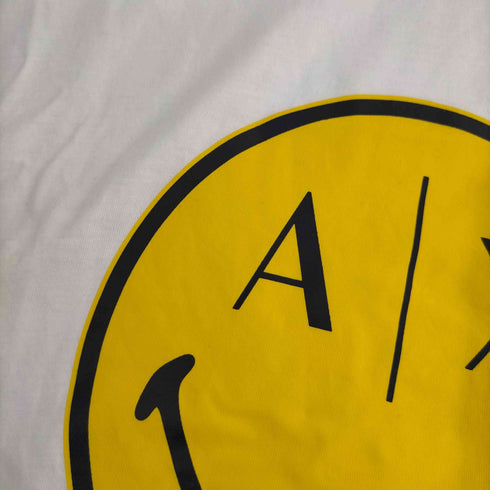 アルマーニエクスチェンジ ARMANI EXCHANGE Smileyworld organic jersey cotton t-shirt メンズ import:XL
