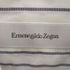 エルメネジルドゼニア ERMENEGILDO ZEGNA BD半袖ストライプシャツ マチあり メンズ M