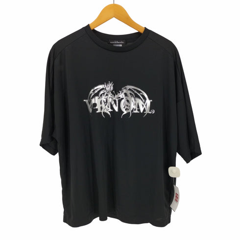 ラッドラウンジ RADD LOUNGE VENOM メタリック3Dロゴ ハイテクTシャツ メンズ JPN:L