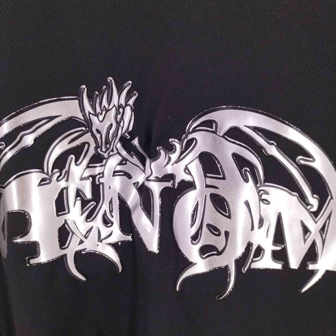 ラッドラウンジ RADD LOUNGE VENOM メタリック3Dロゴ ハイテクTシャツ メンズ JPN:L
