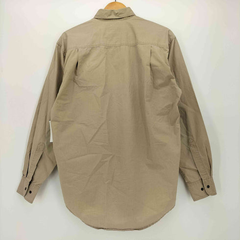 バナナリパブリック BANANA REPUBLIC 80-90s SAFARI&TRAVEL コットンワークシャツ 香港製 メンズ import:S
