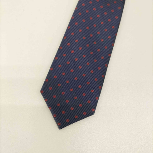 ジェイプレス J.PRESS シルク ドット柄ネクタイ メンズ ONE SIZE