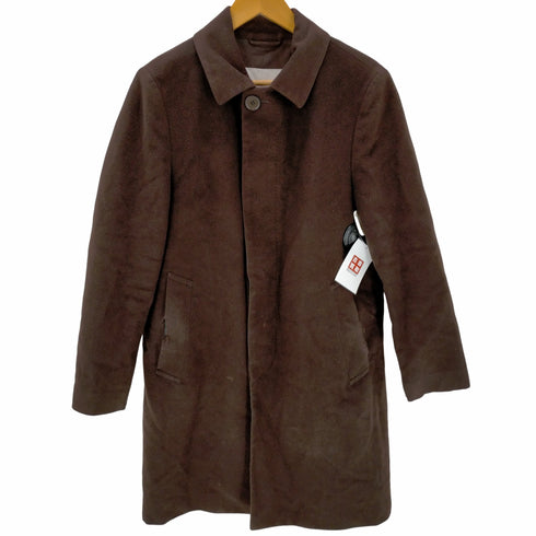 マッキントッシュフィロソフィー MACKINTOSH PHILOSOPHY カシミヤ混 ウール ステンカラーコート メンズ US:36