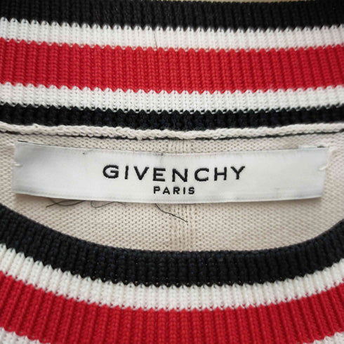 ジバンシィ GIVENCHY チェスト切替スター ニット セーター メンズ JPN:XS