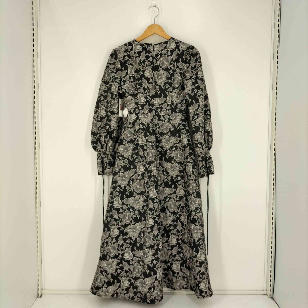 メルトザレディ Melt the lady flower jacquard long dress フラワー