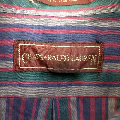 チャップスラルフローレン CHAPS RALPH LAUREN ボタンダウンシャツ メンズ M