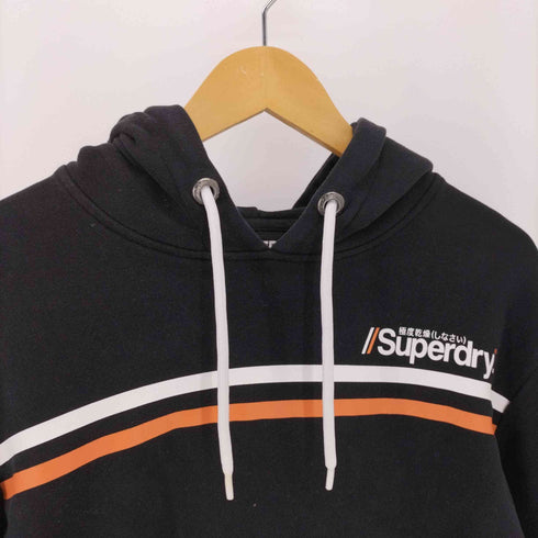 極度乾燥しなさい Superdry ダメージ加工 プルオーバーパーカー メンズ JPN:S