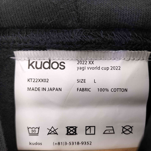 クードス KUDOS YAGI VVORLD CUP HOODIE メンズ JPN:L
