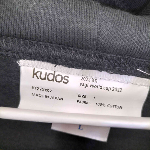 クードス KUDOS YAGI VVORLD CUP HOODIE メンズ JPN:L