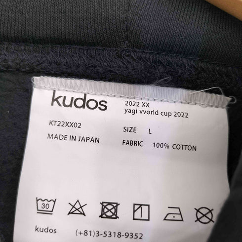 クードス KUDOS YAGI VVORLD CUP HOODIE メンズ JPN:L
