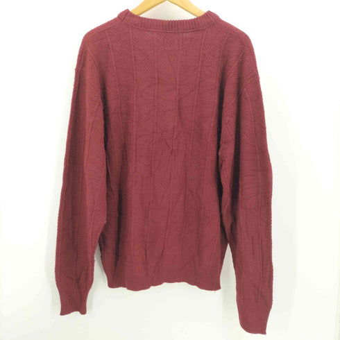 ロンドンフォグ LONDON FOG 70S USA製 アクリル デザインニット メンズ import:XL
