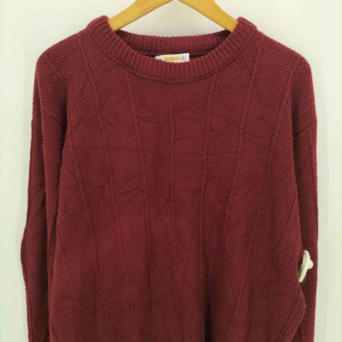 ロンドンフォグ LONDON FOG 70S USA製 アクリル デザインニット メンズ import:XL