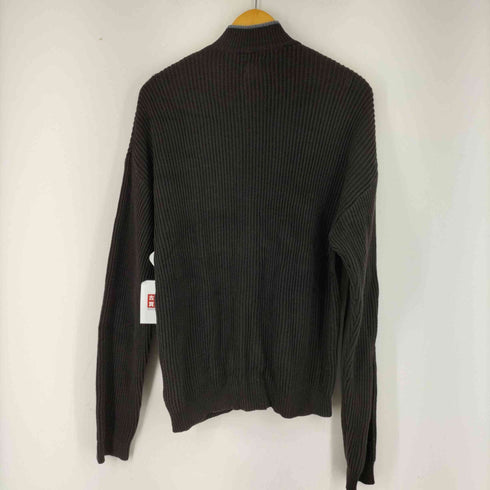 シーケーカルバンクライン ck Calvin Klein USA製 コットンジップニット メンズ L