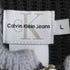 シーケーカルバンクライン ck Calvin Klein USA製 コットンジップニット メンズ L