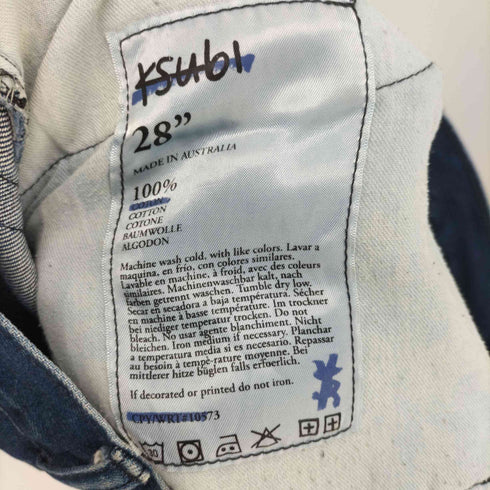 スビ KSUBI スキニーデニムパンツ メンズ 28inch