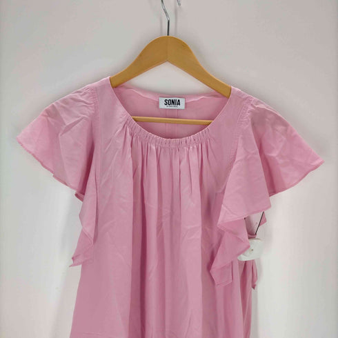 ソニアバイソニアリキエル SONIA by SONIA RYKIEL シルクフリルブラウス レディース JPN:36