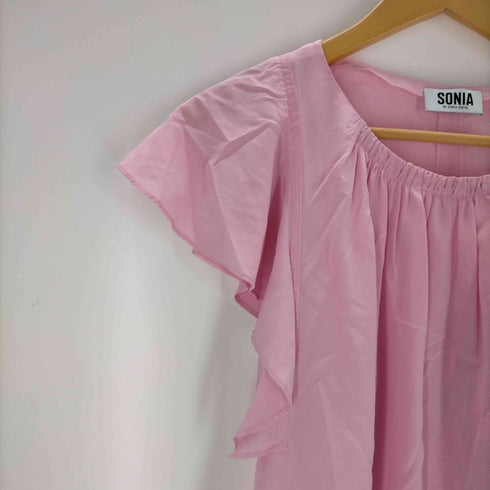 ソニアバイソニアリキエル SONIA by SONIA RYKIEL シルクフリルブラウス レディース JPN:36