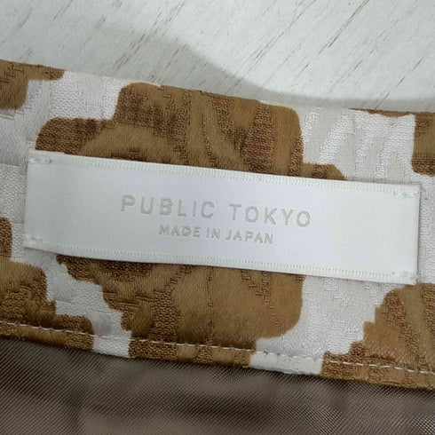 パブリックトウキョウ PUBLIC TOKYO ダイヤフクレジャガードスカート レディース FREE