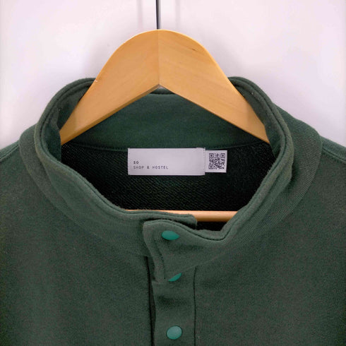 ソウ so shop&hostel so nakameguro SNAP PULLOVER SWEAT メンズ JPN:XL