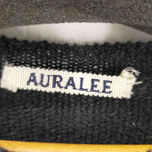オーラリー AURALEE SHETLAND WOOL CASHMERE KNIT P/O メンズ JPN:4