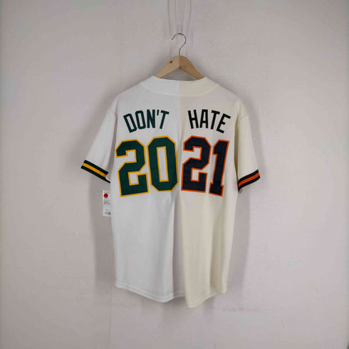シュプリーム Supreme 21SS Don't Hate Baseball Jersey ベースボールシャツ メンズ JPN:S
