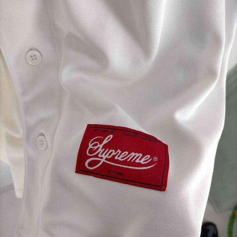 シュプリーム Supreme 21SS Don't Hate Baseball Jersey ベースボールシャツ メンズ JPN:S
