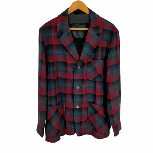 ペンドルトン PENDLETON 50S オンブレチェックウールテーラードジャケット メンズ import:M