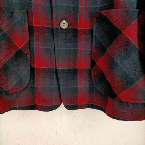 ペンドルトン PENDLETON 50S オンブレチェックウールテーラードジャケット メンズ import:M