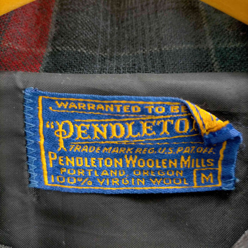 ペンドルトン PENDLETON 50S オンブレチェックウールテーラードジャケット メンズ import:M
