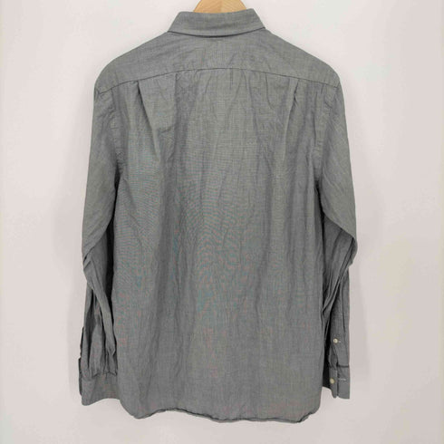 ポロラルフローレン POLO RALPH LAUREN SLIM FIT 裾 ポニー刺繍 L/S シャツ メンズ 16 1/2