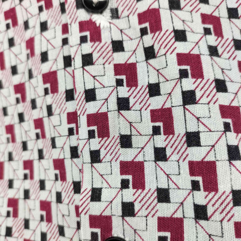 フメイ PERMAFLOTT 60-70S ズッカ柄 L/S シャツ メンズ 44N
