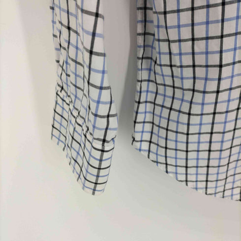 ポロバイラルフローレン Polo by RALPH LAUREN ESTATE CLASSIC FIT チェック ホリゾンタルカラー L/S シャツ メンズ 43-86
