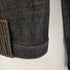 アポロ APOLLO 日本製 1977's 1st type ライオン刺繍 プリーツ デニムジャケット メンズ JPN:S