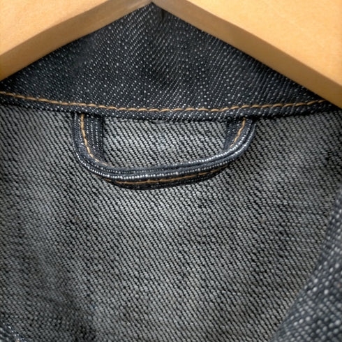 アポロ APOLLO 日本製 1977's 1st type ライオン刺繍 プリーツ デニムジャケット メンズ JPN:S