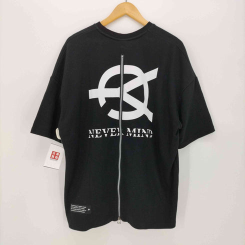 オーワイ OY NEVER MIND バックジップ S/S TEE メンズ