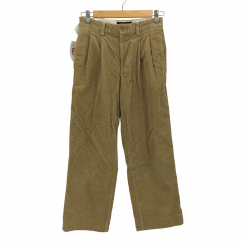 バナナリパブリック BANANA REPUBLIC 太畝 コーデュロイ ワイド テーパード パンツ メンズ 28R