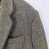 ハリスツイード Harris Tweed 千鳥格子 ウール 3B テーラードジャケット メンズ