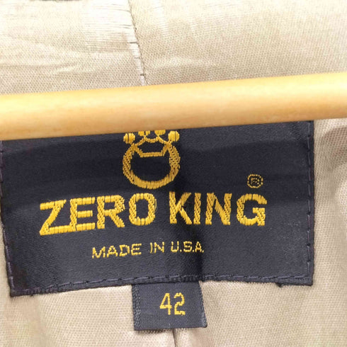 ゼロキング ZERO KING MADE IN USA ウールチェスターコート メンズ US:42