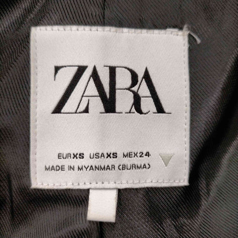 ザラ ZARA ロングダブルジャケット レディース JPN:XS