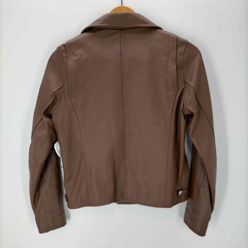 アーバンリサーチ URBAN RESEARCH 羊革 ダブルライダースジャケット レディース import:S