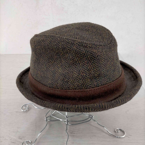 ニューヨークハット NEWYORK HAT&CO ヘリンボーン ハット メンズ XL