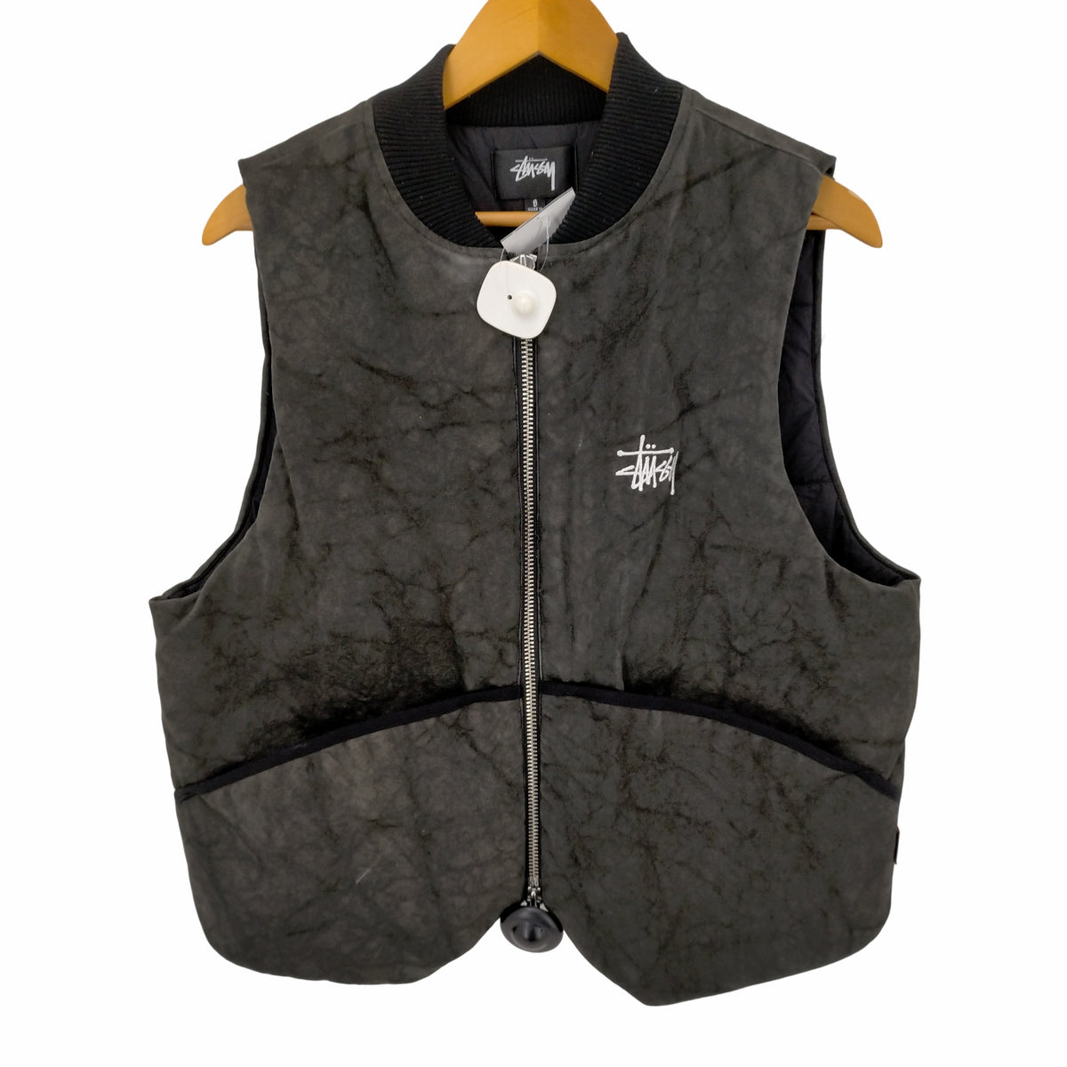 ステューシー Stussy 22AW WASHED CANVAS PRIMALOFT VEST メンズ