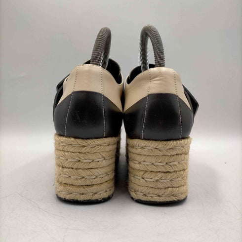 マルニ MARNI エスパドリーユ レザー 厚底 カジュアルシューズ レディース